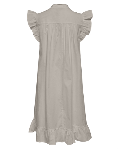 Only - OnlAdda V-neck Kjole - Chateau Gray